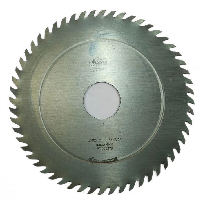 Пила круглая (стальная) "Pilana" 250x1.6x50x56z   5310–56 KV25°